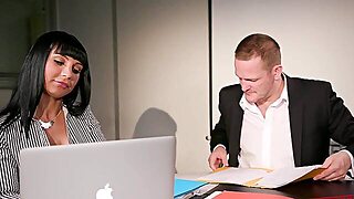 Rough dicking in the office with hot ass Valentina Ricci