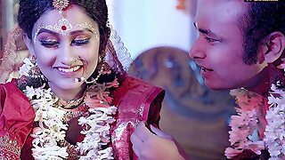 Cute 18+ Girl Very 1st Wedding Night with Her Husband