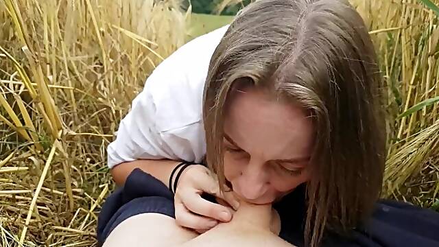 Outside Sex in the Farmers Corn Field