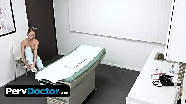 PervDoctor - Sexy Young Patient Needs Doctor Olivers Special Treatment For Her Pink Pussy