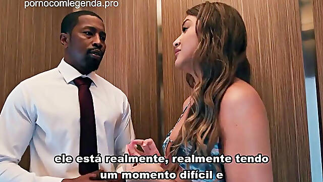 Sexo No Elevador Até Gozar - Legendado