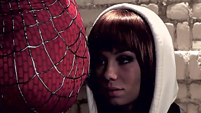 Spider man nude perversions in extra sloppy role play fantasy