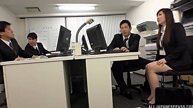 Длиные Волосы, Японка Офис, Японка В Офисе, Японки В Офисе