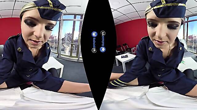 Gina Gerson is a Stewardess From The Naughtiest Dream