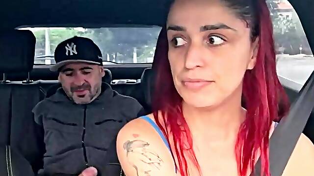 Ride-hailing app driver observes passenger masturbating,