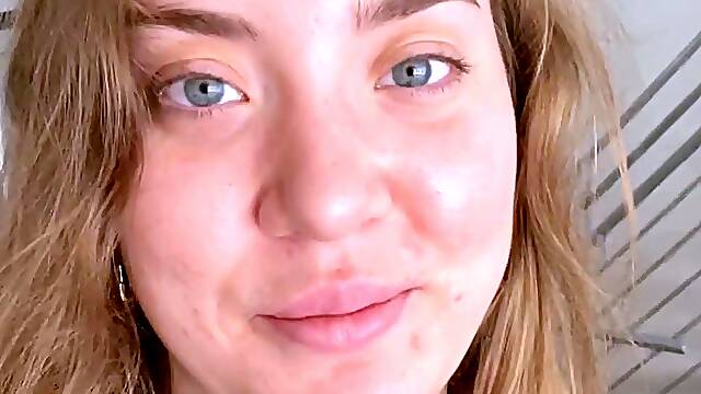 Blonde Babe Sexy Solo Masturbation