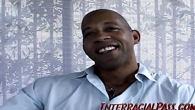Shane Diesel and Tessa Lanes teen (18+) action by Interracial Pass