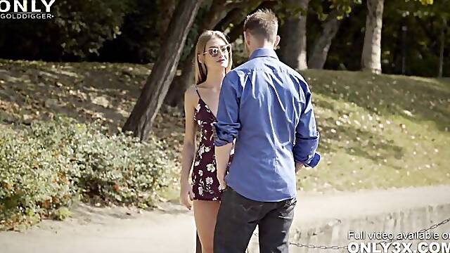 Sexual Tiffany Tatum and Erik Everhard - outside movie - Only 3X