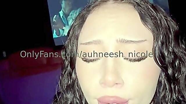 Auhneesh Nicole Gets Fucked by a BBC In A Cinema