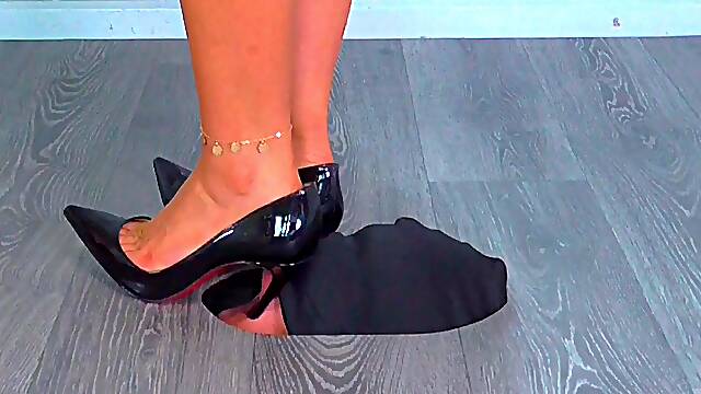 Femdom tickling lesbo foot fetish