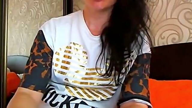 Mila Pregnant Romanian FUCKING HUGE!!! 1 Hour Skype Show Webcam