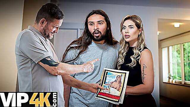 Hot blonde xxx with flattering Ian Scott from Daddy4k