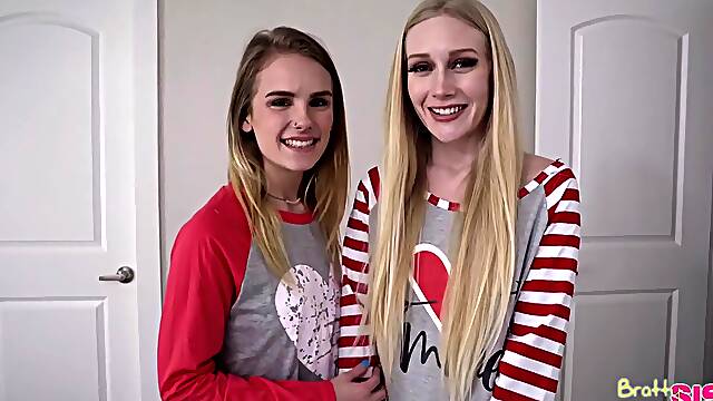 BrattySis - Emma Starletto and Natalie Knight Step Sibl