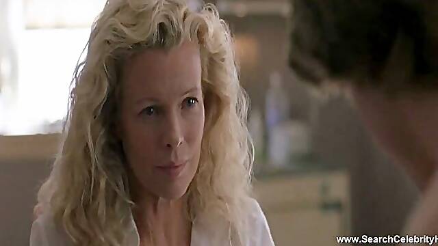 Celebrity cougar Kim Basinger showing the teen some moves