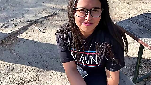 Perverted latina accepts indecent proposal