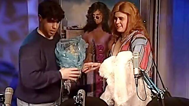 Intersex Maryann shows both penis vagina to Howard Stern