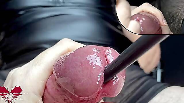 Instruction video for tender dilation of the male urethra - female POV