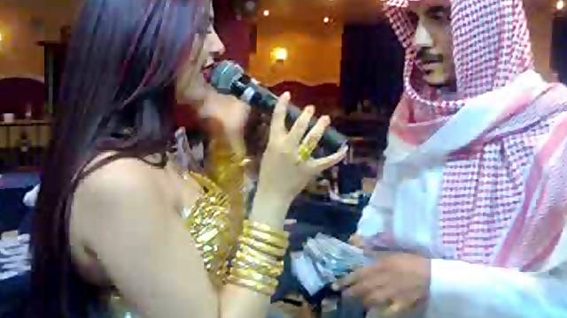 Arabic man in Dubai night club