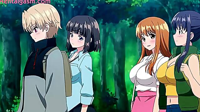 Harem camp! Anime Uncensored 2 with subtitles