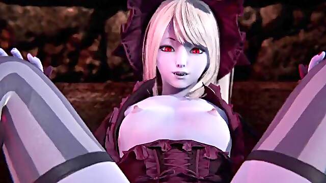 Overlord, do you want a blowjob? l 3d Shalltear hentai uncensored