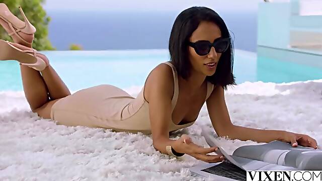 VIXEN, Gorgeous model knows what she wants takes control