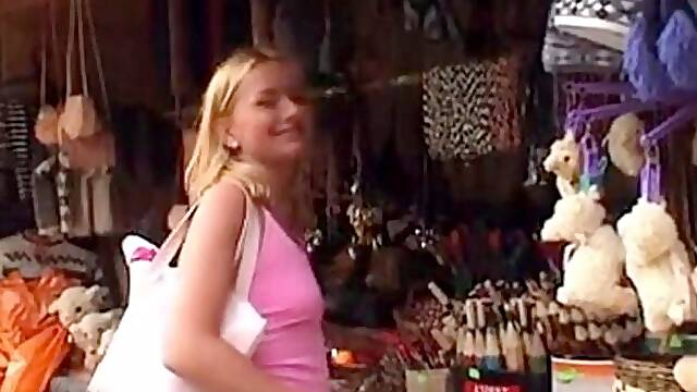 Polish blond from Tatra Mountain with cucumber: Amateur, Blonde Xnxx Porn