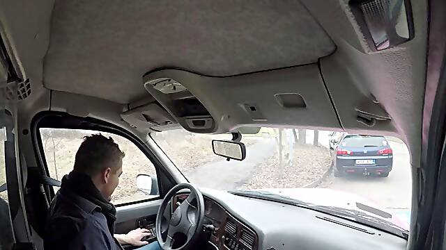 Sexy Student Lady Gang Hooks Up with Steve Q for Cash in Taxi: Wild Blowjob, Hardcore Doggy Pounding