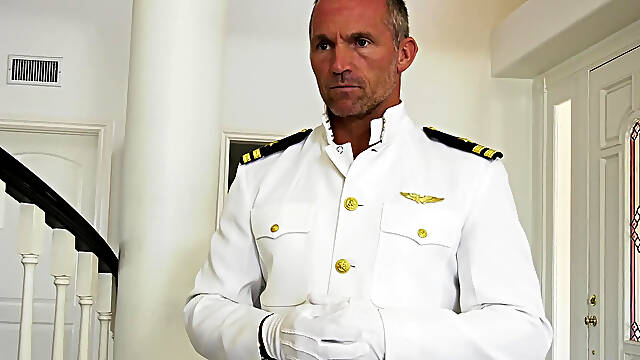 Rebelious teen Maya Bijou getting punished by her new military stepdad