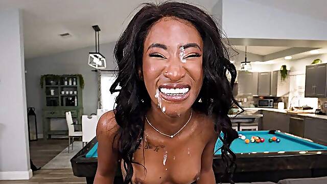 Mini Stallion gets facialed by Jonathan Jordan