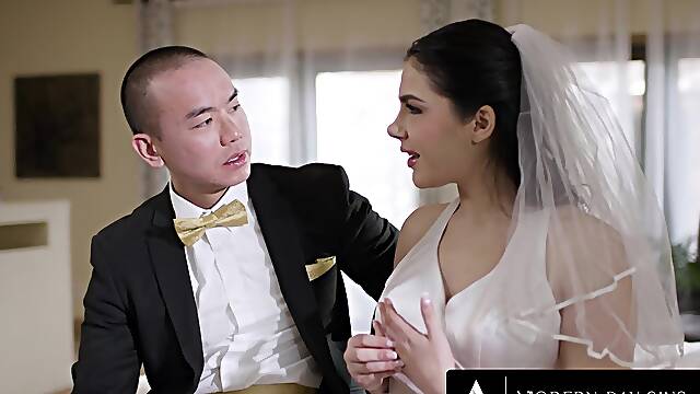 MODERN DAY SINS Groomsman ASSFUCKS Italian Bride Valentina Nappi On Wedding Day REMOTE BOOTY PLUG