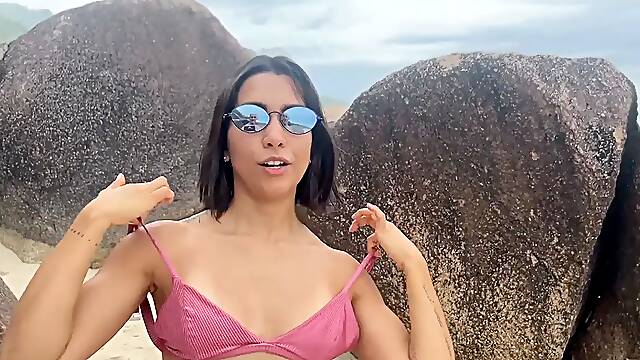 VLOG: a day with me - Nude Beach, Gym, Work