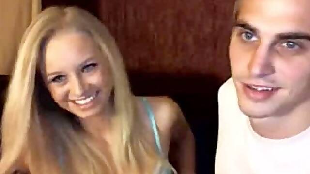 Homemade-Cute Blonde Chick In Blue Lingerie Films Herself And Boyfriend Having Sex Www porncor it