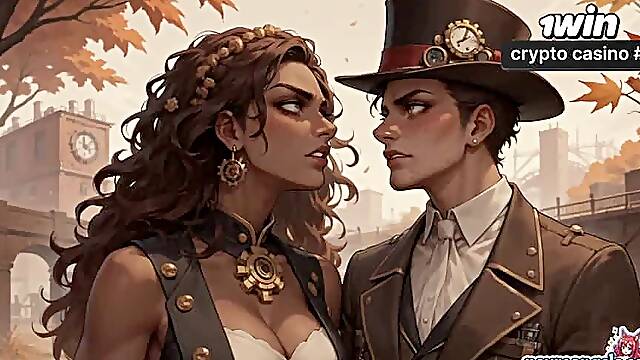 Steampunk Milk Deluge: Corseted Seduction