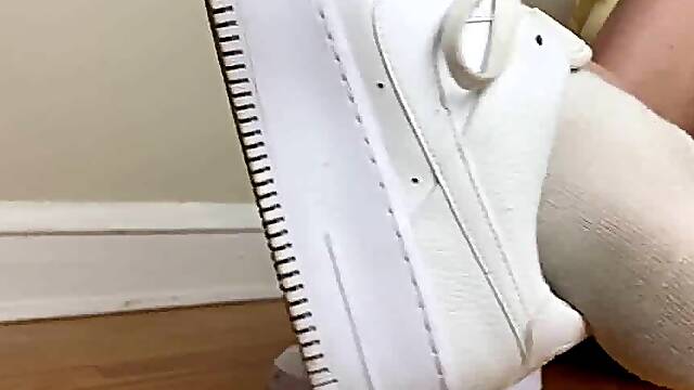 Sneakers and socks