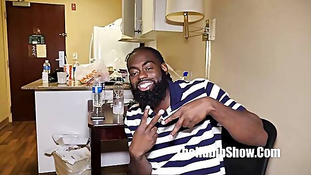 Chubby, Latin slut, Lexi Blanco has hooked up with a black dude, Mr Stixxx just for fun