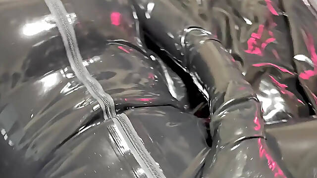 Latex Catsuit Queens: Airi & Mina's Rubber Love