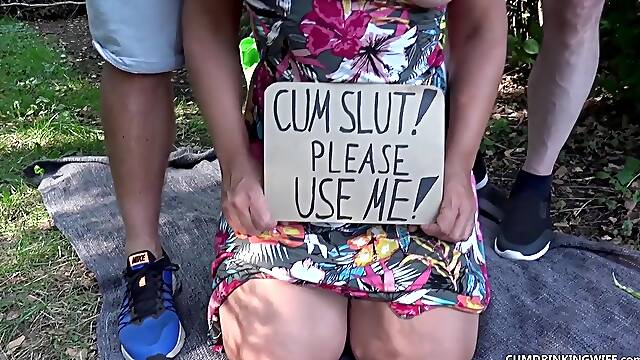 New Dogging Gangbang Escapades With Slutwife Marion