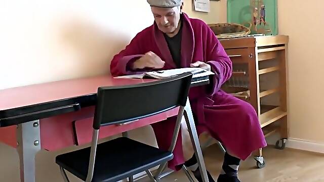 Papy chanceux