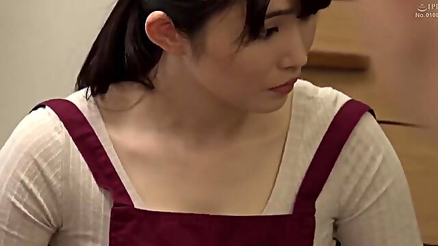 CG2302-A housekeeper who was to drink an aphrodisiac devours the cock of a customer in heat