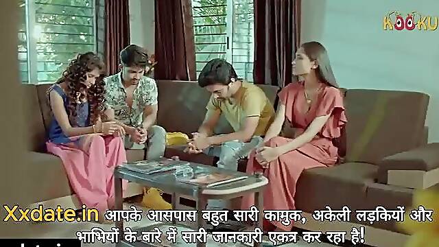 Huge Boobs Indian Milf Bhabhi Strips Saree And Fucks With Devar Ji PART 2