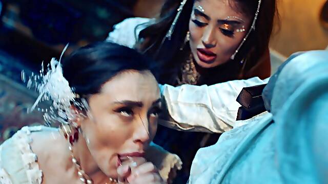 Raunchy tarts emotional xxx scene