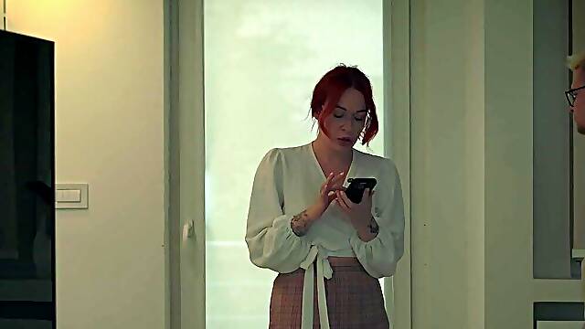 Spying on my stepmom before shagging her