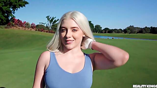 Golfing turned into shagging for Gia OhMy