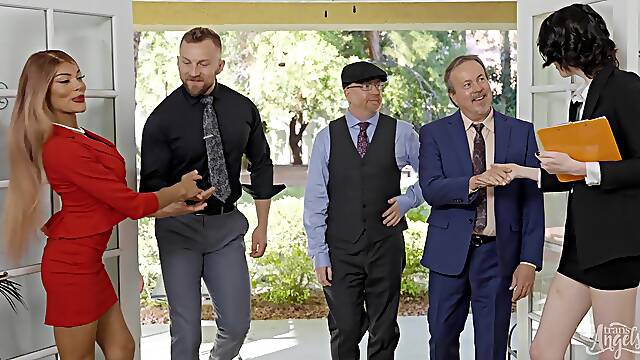 Busty Shemale Realtor Seducing a Buyer - Real ASState Part 2 - Bryce Beckett