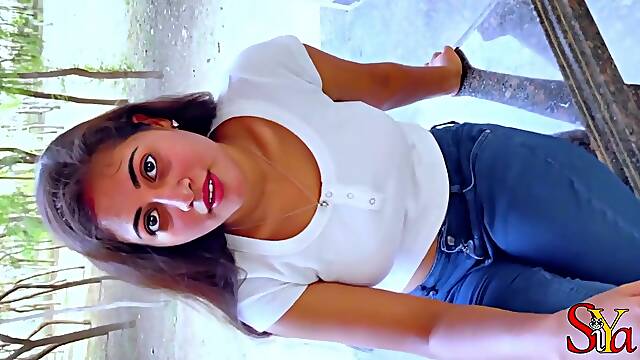 Indian Beautiful Busty Brunette Girl in POV homemade video