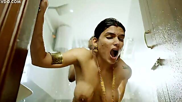 Raunchy Indian tart thrilling adult movie