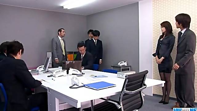 Japonesa Con Medias, Office Japonesas