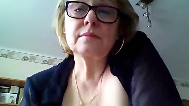 Monster boobs mature teases on webcam