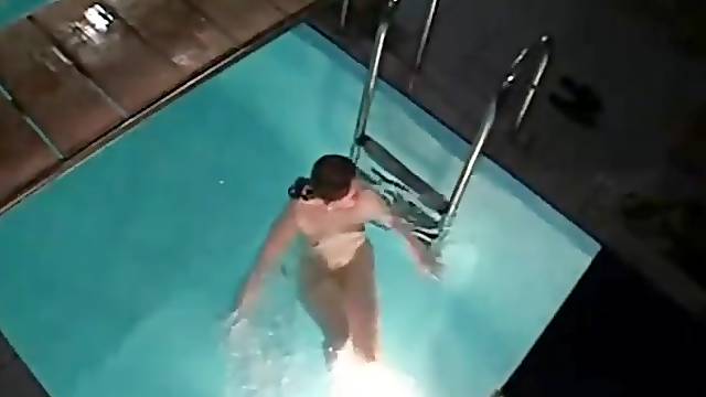 Drunk Neighbors Spycam Caught Night Pool Orgy