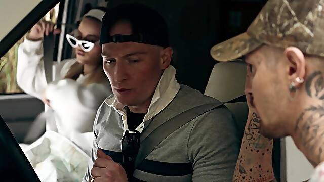 Anna Claire Clouds Wild Interracial Passion Explodes in Outdoor Heat